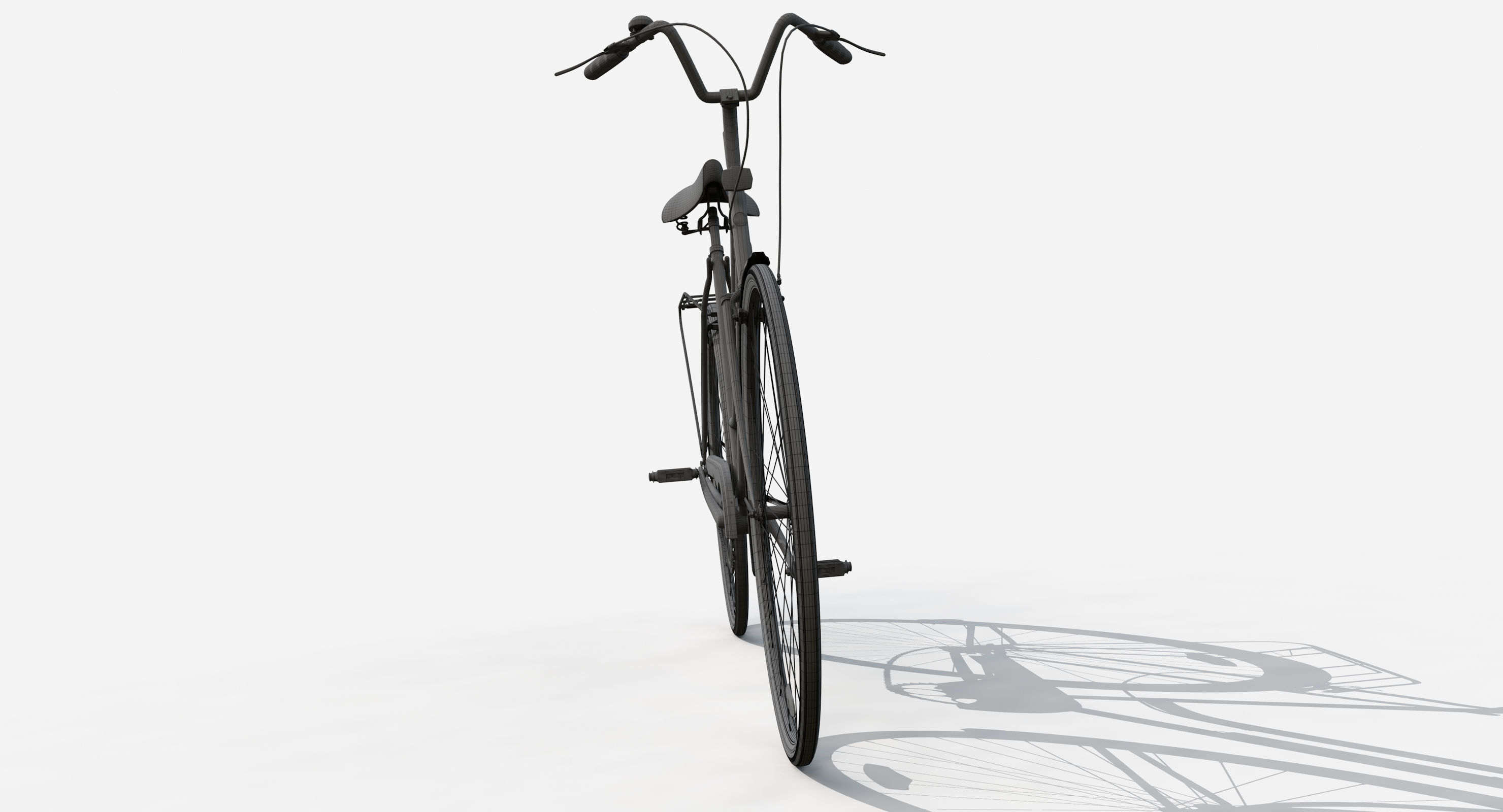 Vintage bicycle 3D model_25