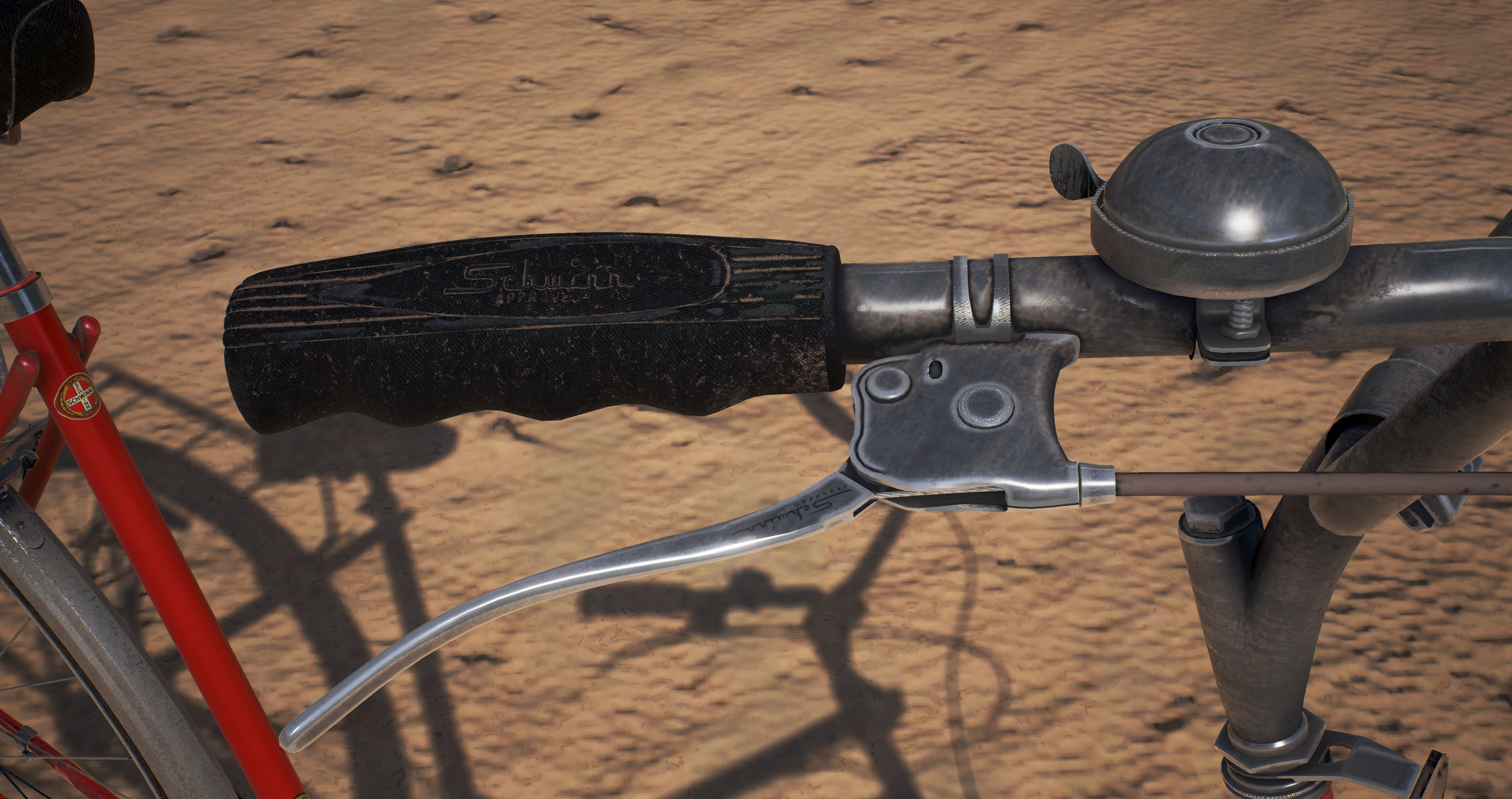 Vintage bicycle 3D model_36