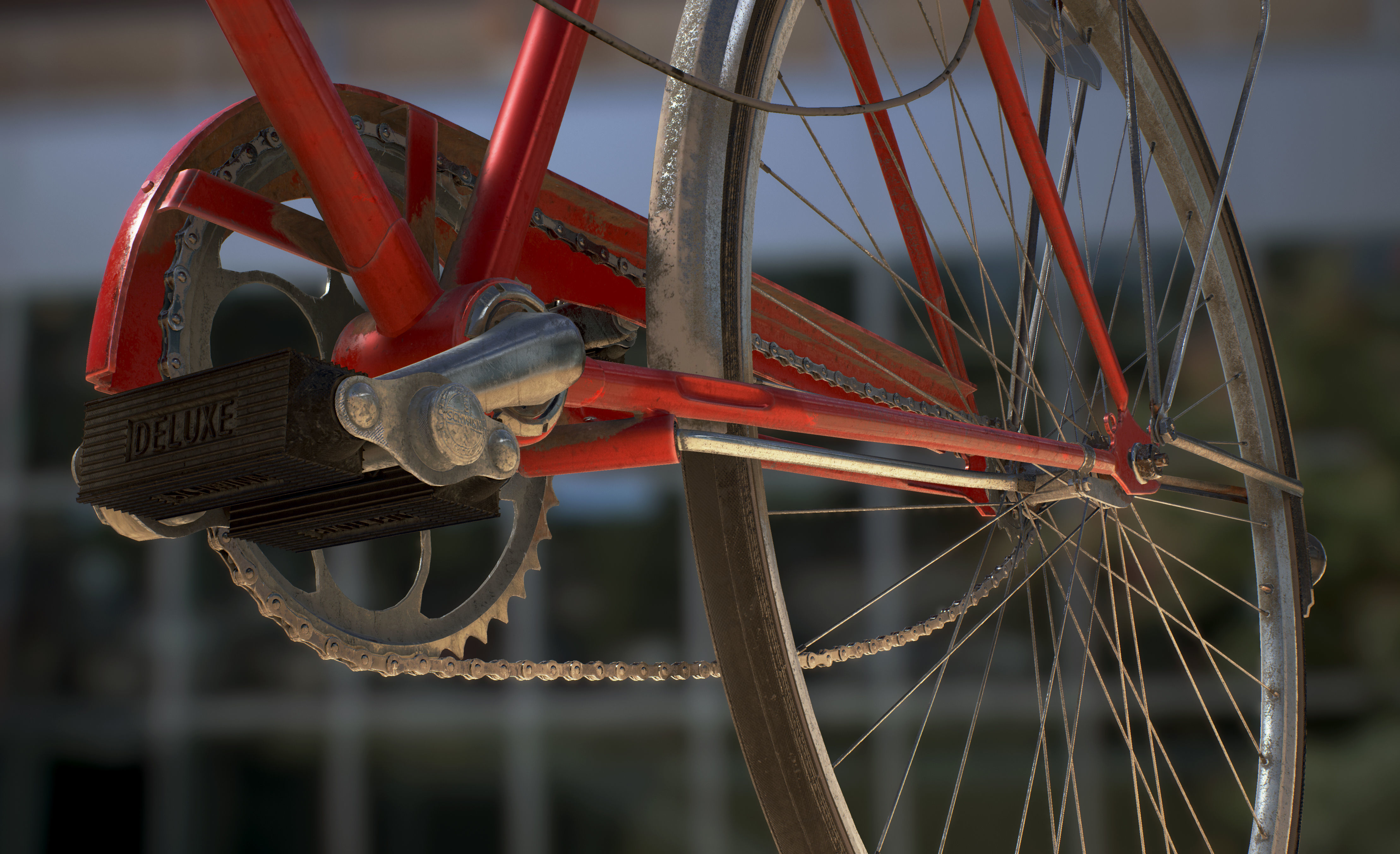 Vintage bicycle 3D model_34