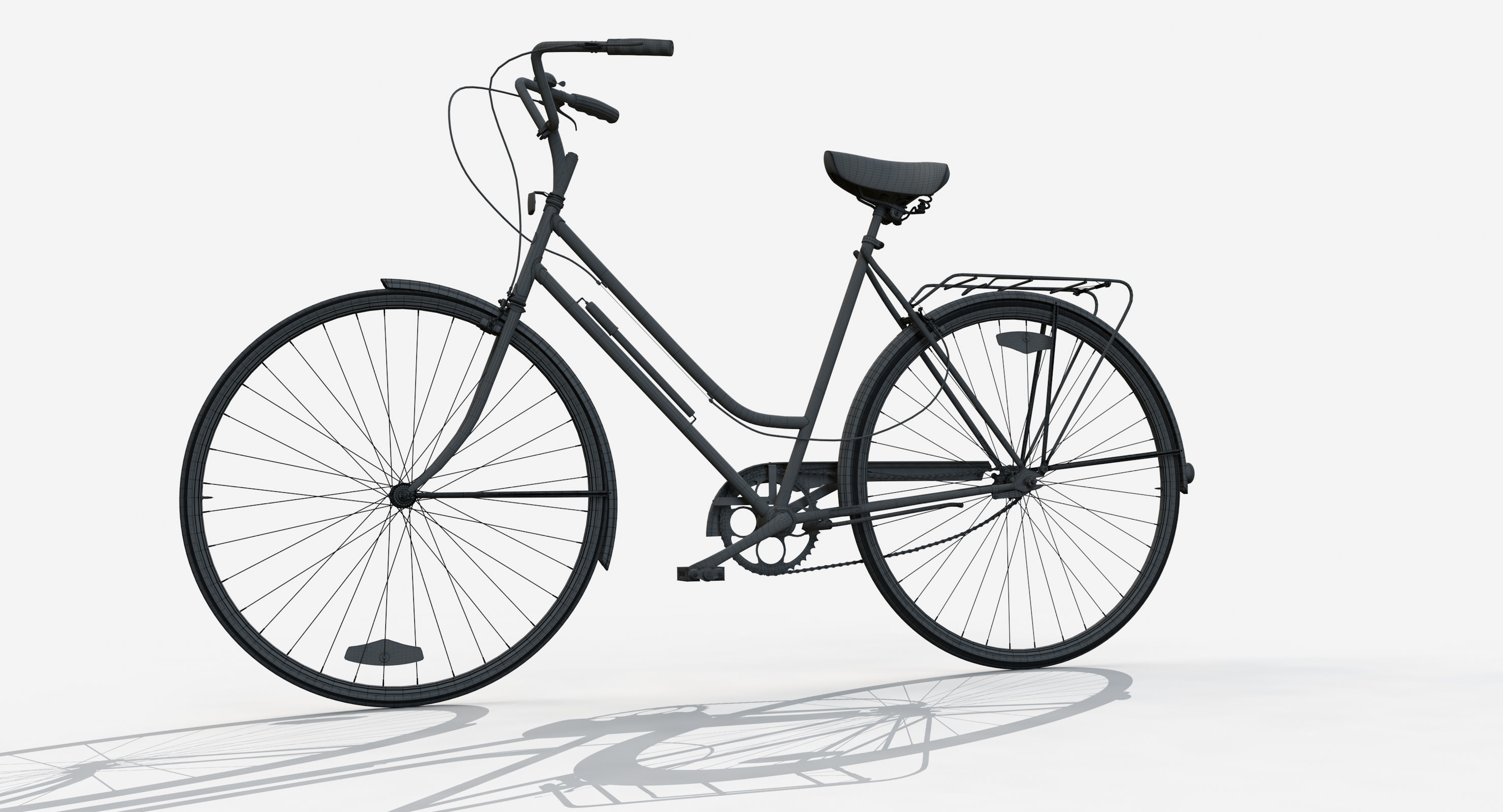 Vintage bicycle 3D model_28