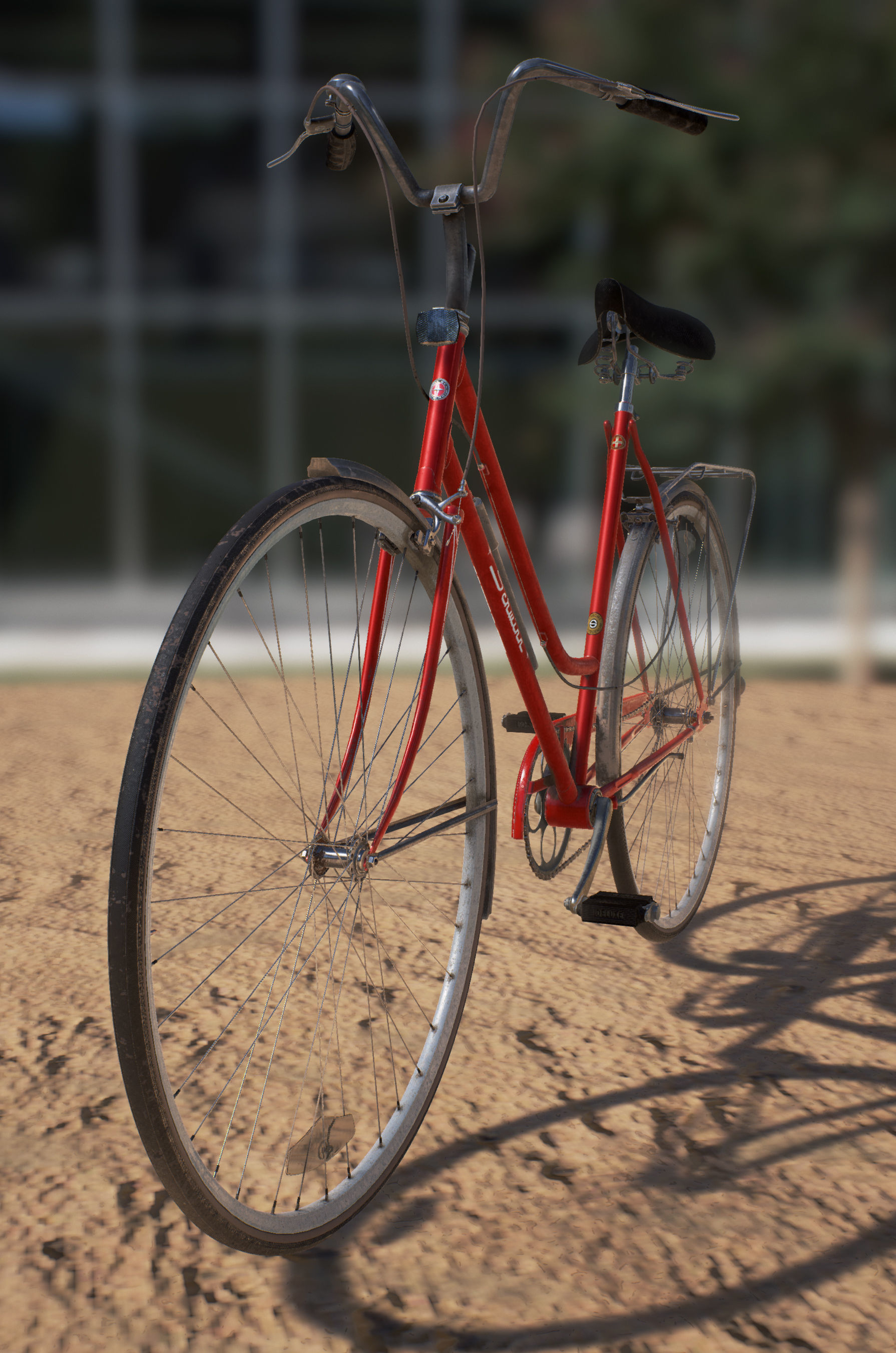 Vintage bicycle 3D model_37