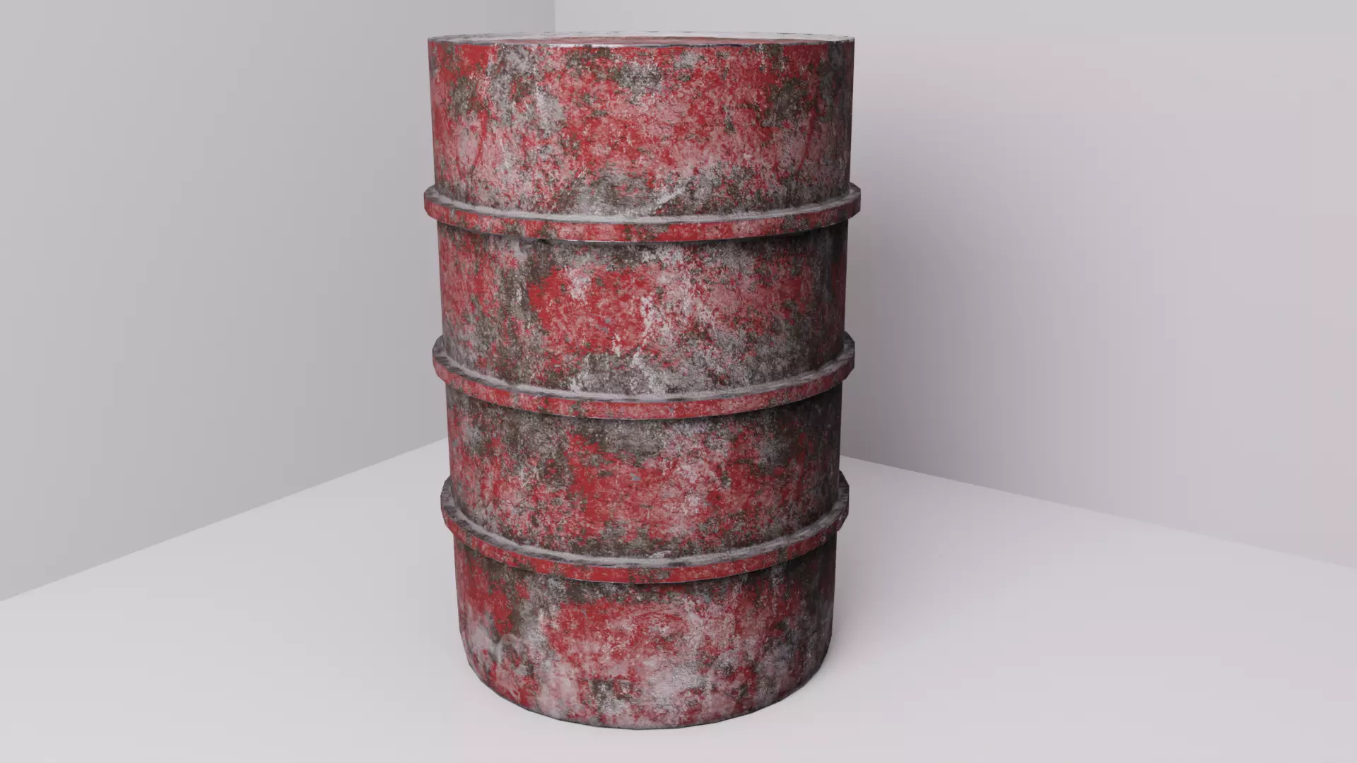 10x GAME READY Post-Apocalyptic Props vol 1 - LOW POLY Low-poly 3D model_2