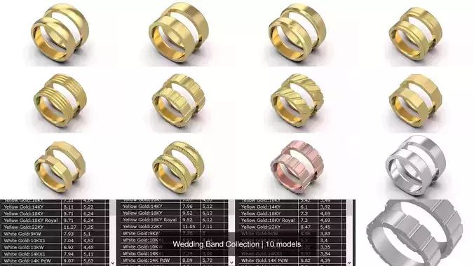 Wedding Band Collection