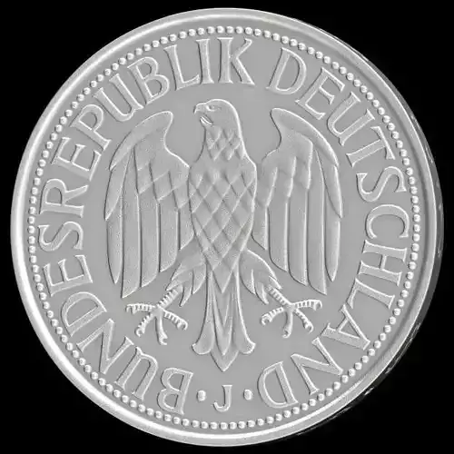Deutsche mark 1991 3D model