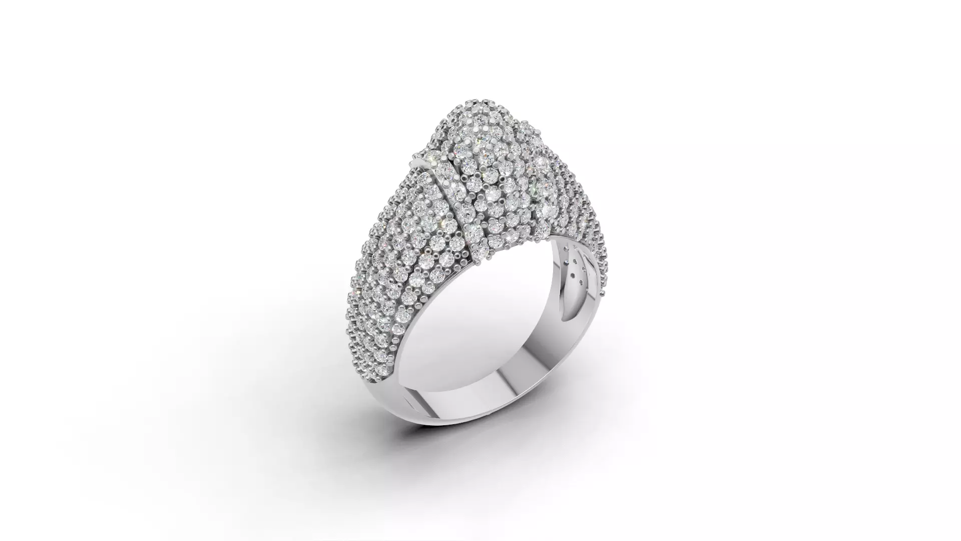 ring woman 3D print model