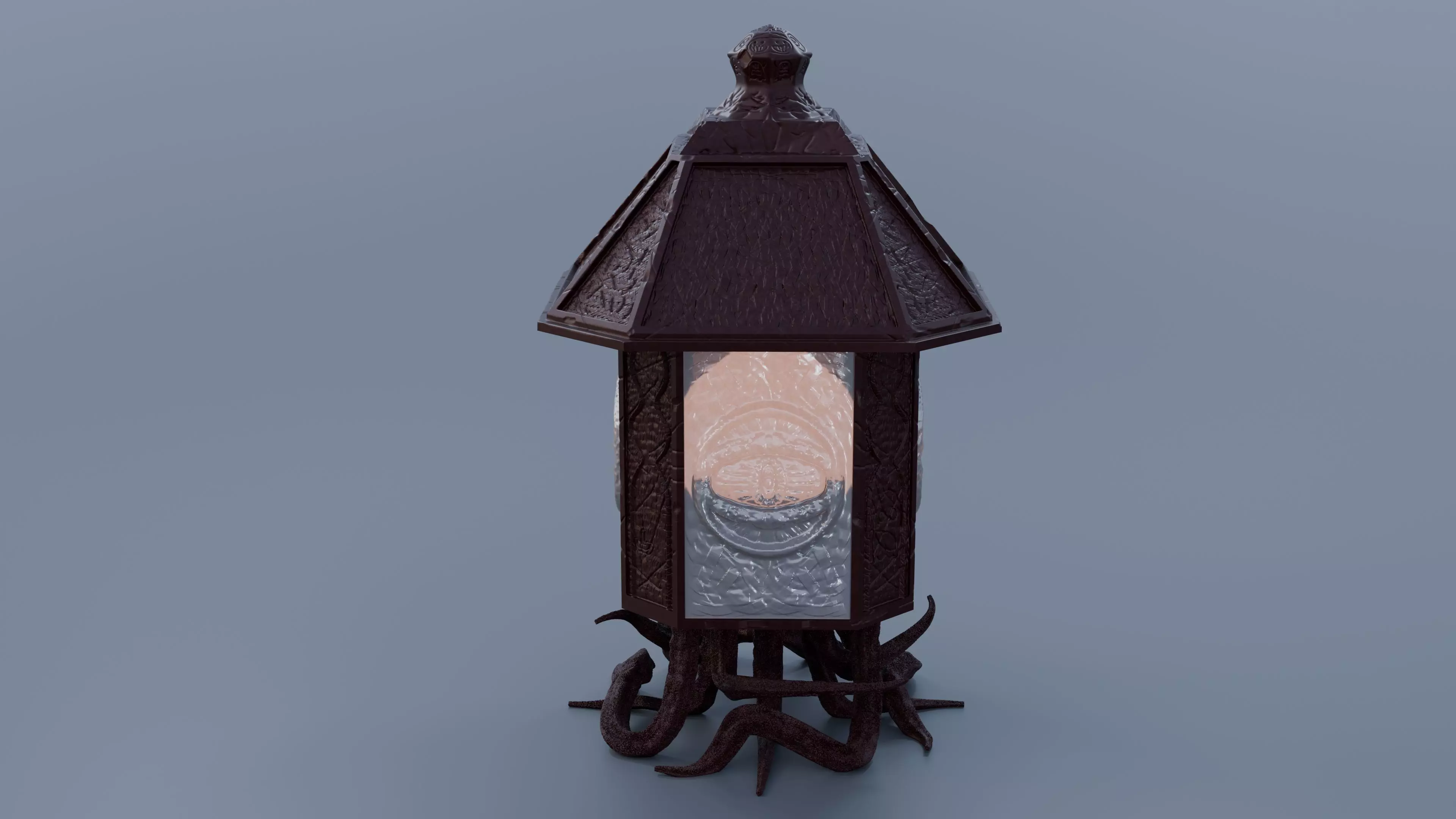 Evil Eye Lamp 3D print model_0