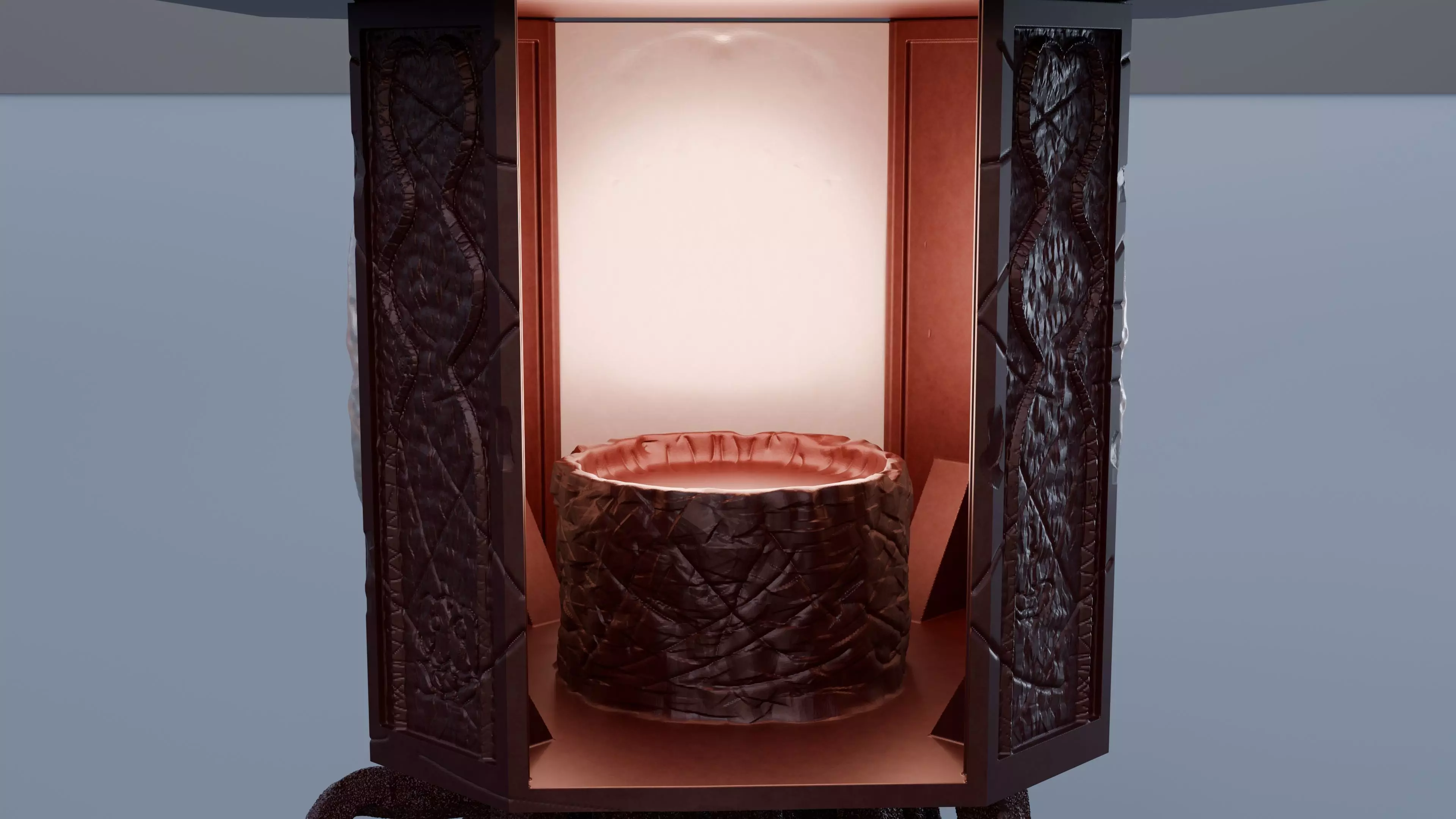 Evil Eye Lamp 3D print model_8