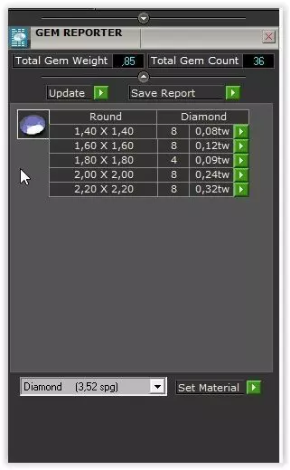 Diamond Hoops 3D print model_6