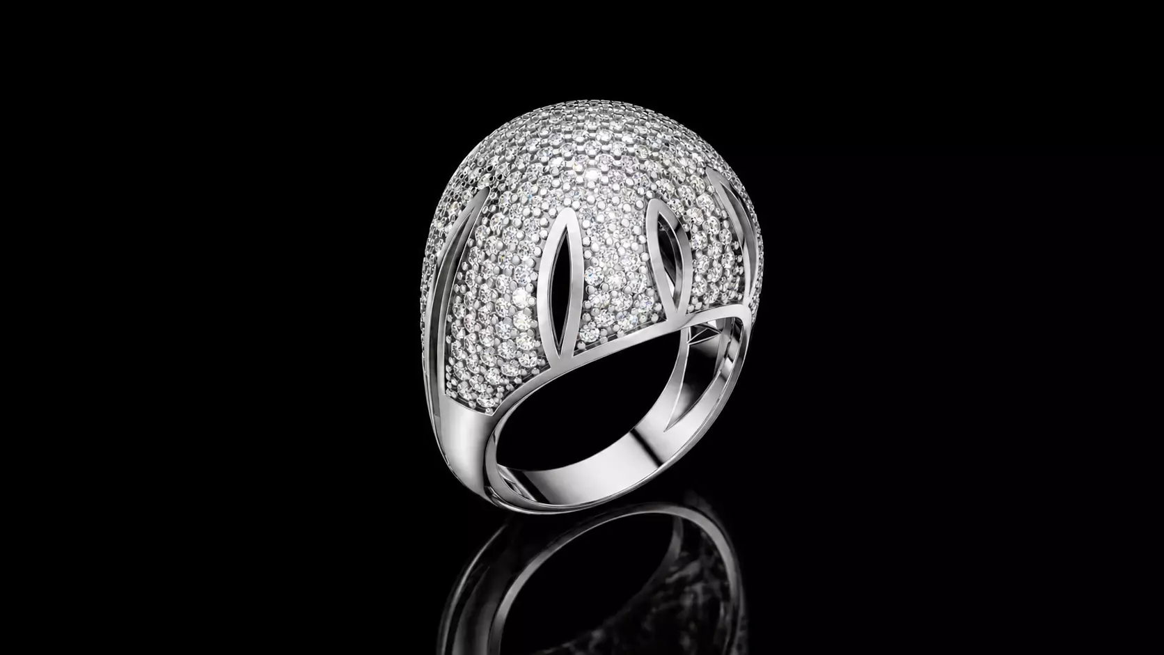 ring woman 3D print model