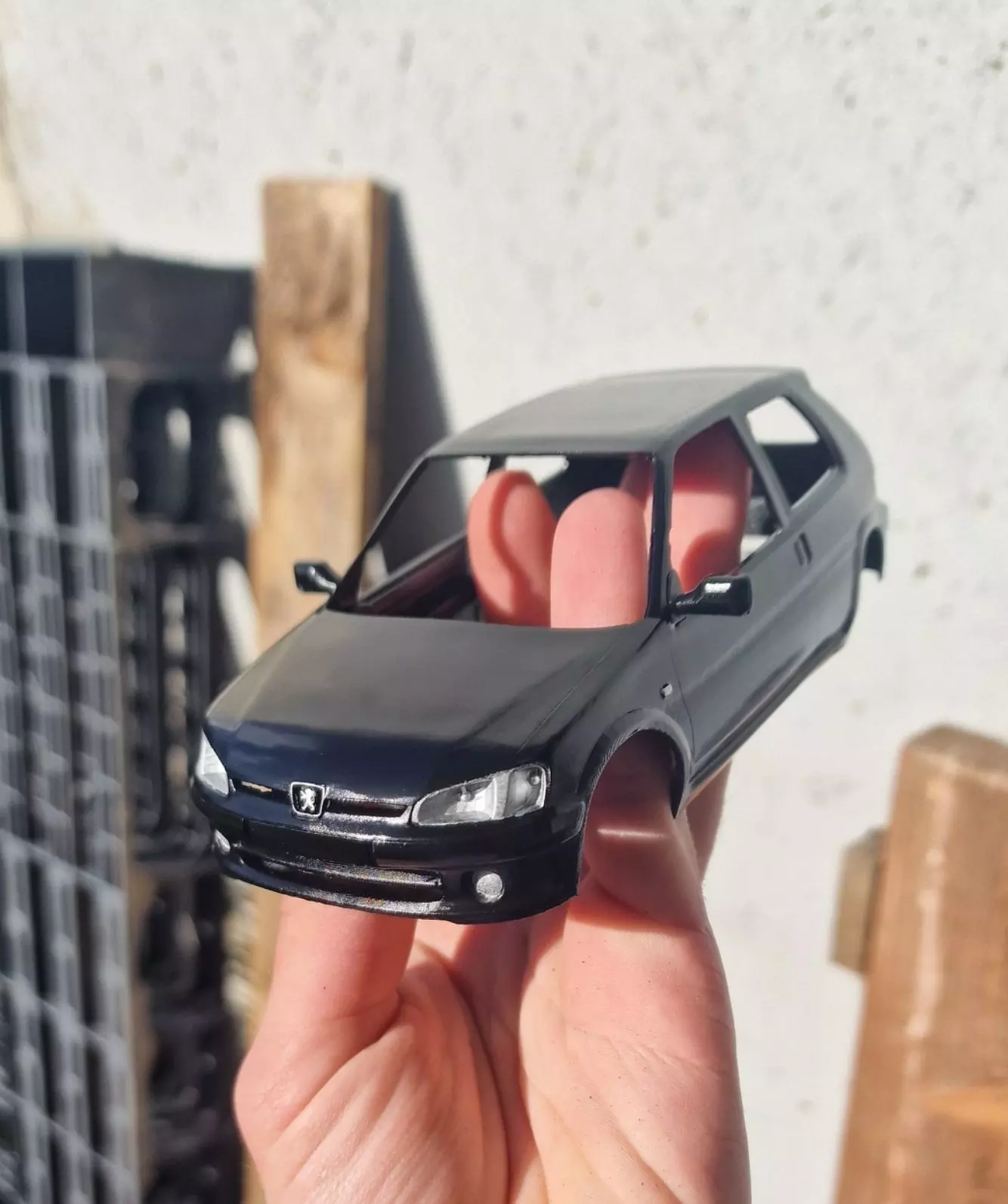 Peugeot 106 GTI 3D print model_3