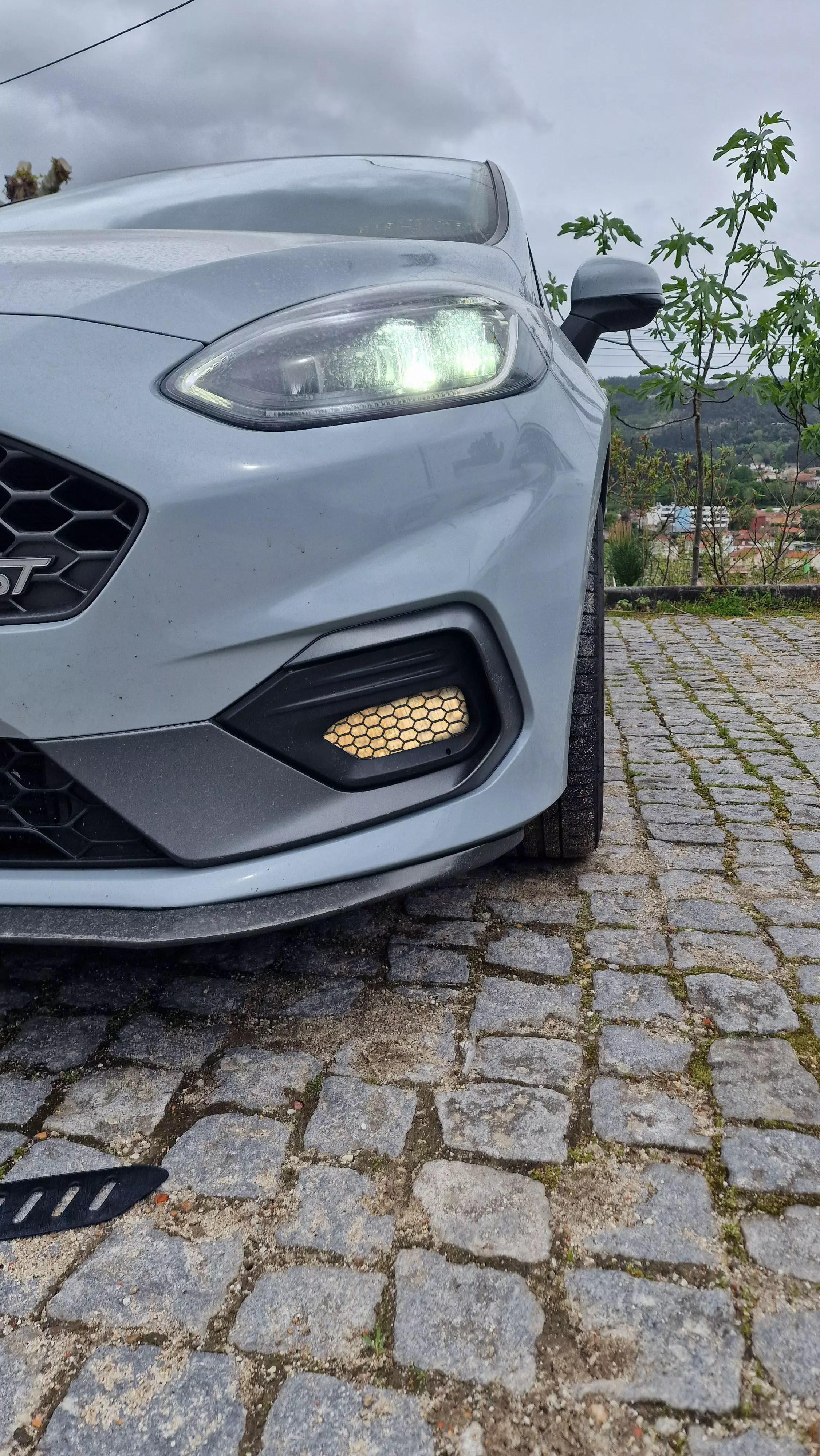 MK8 Fiesta ST Race Style Fog light Armour 3D print model