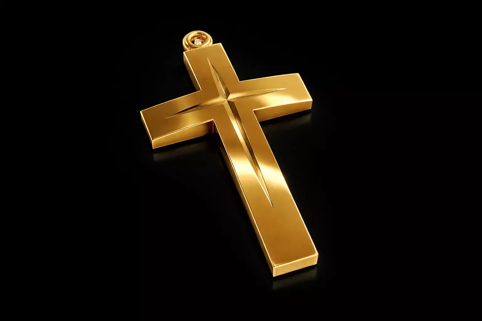 Cross Pendant 3D print model