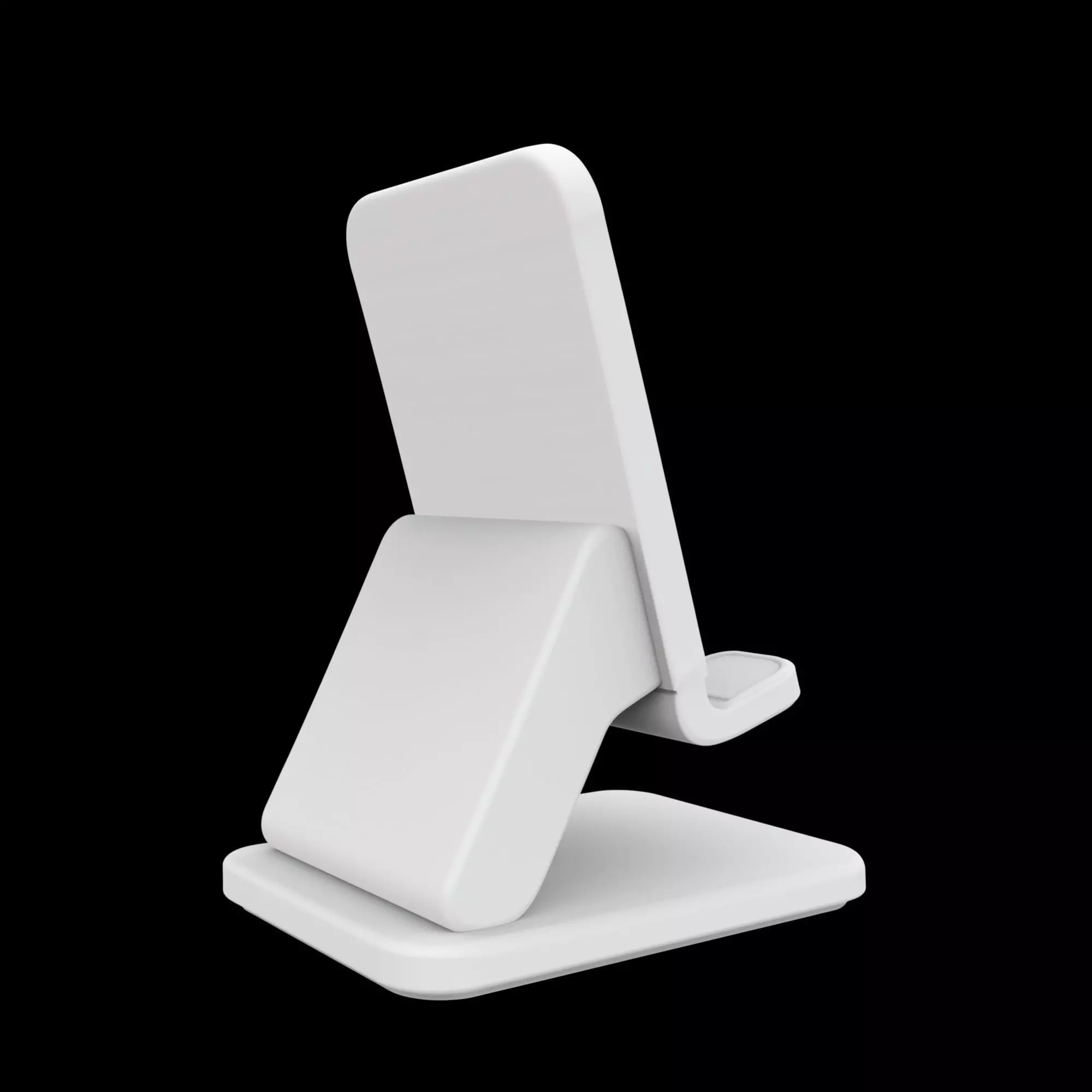 Phone Stand 3D printable Model 3D print model_3
