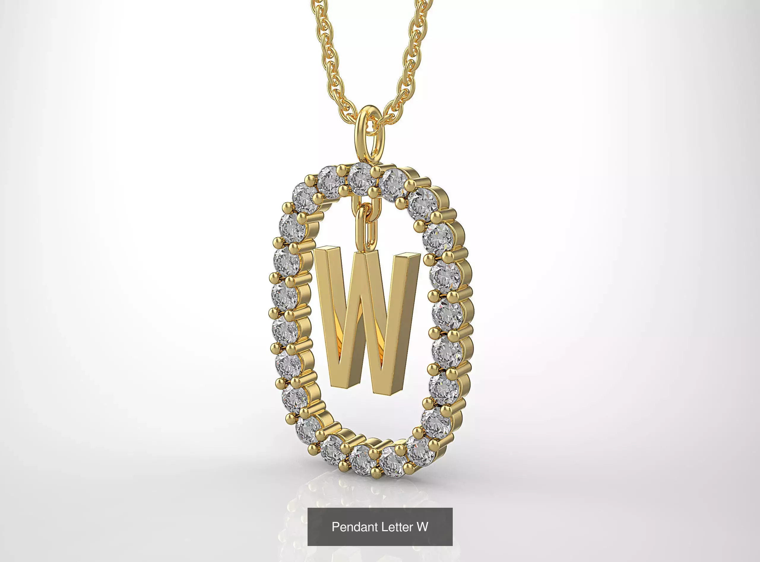 Letter Pendant Collection _25