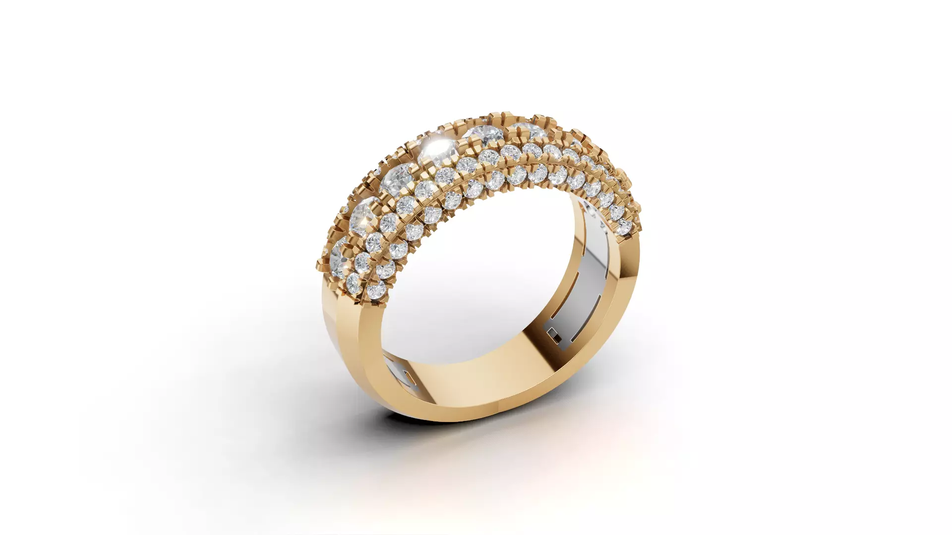 ring woman 3D print model
