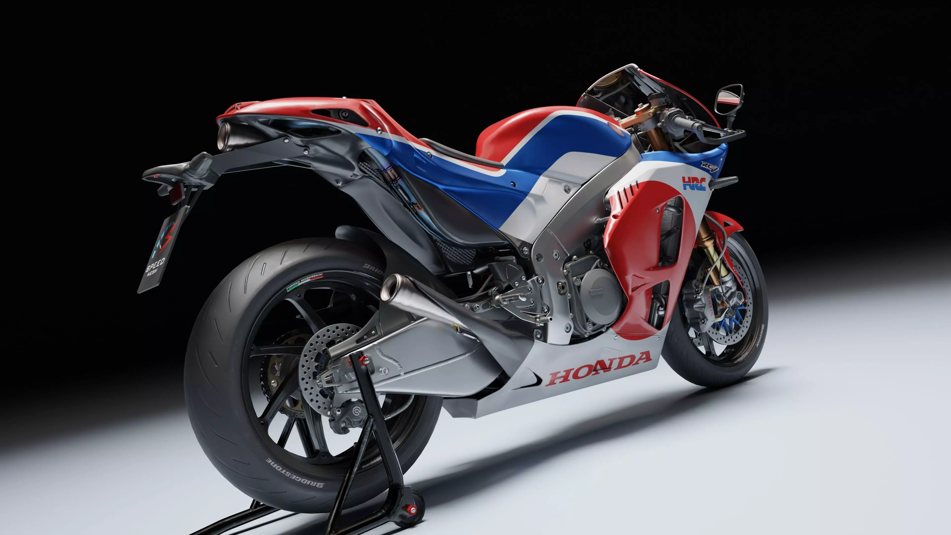 Honda RC 213 V-S 2015 Low-poly 3D model_9