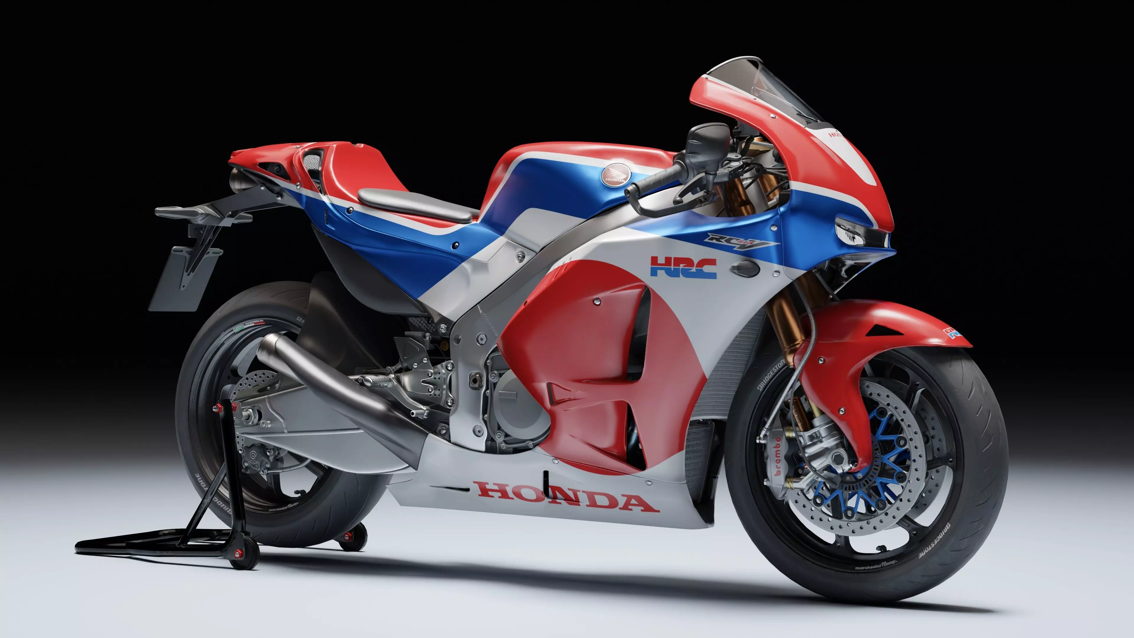 Honda RC 213 V-S 2015 Low-poly 3D model_1