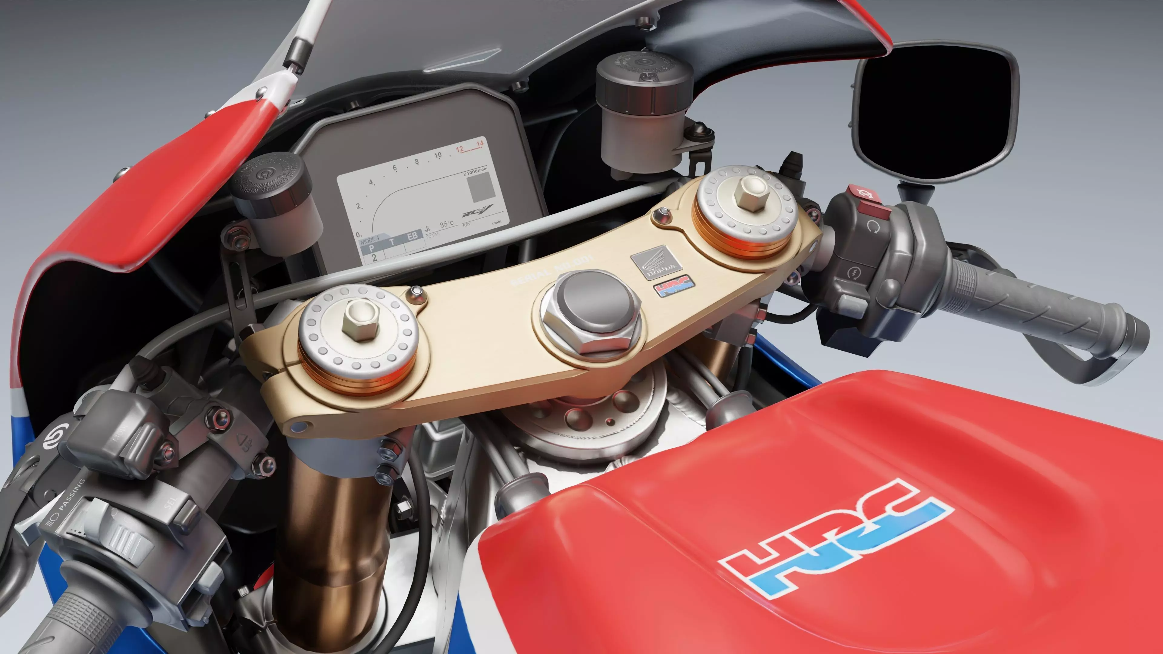 Honda RC 213 V-S 2015 Low-poly 3D model_13