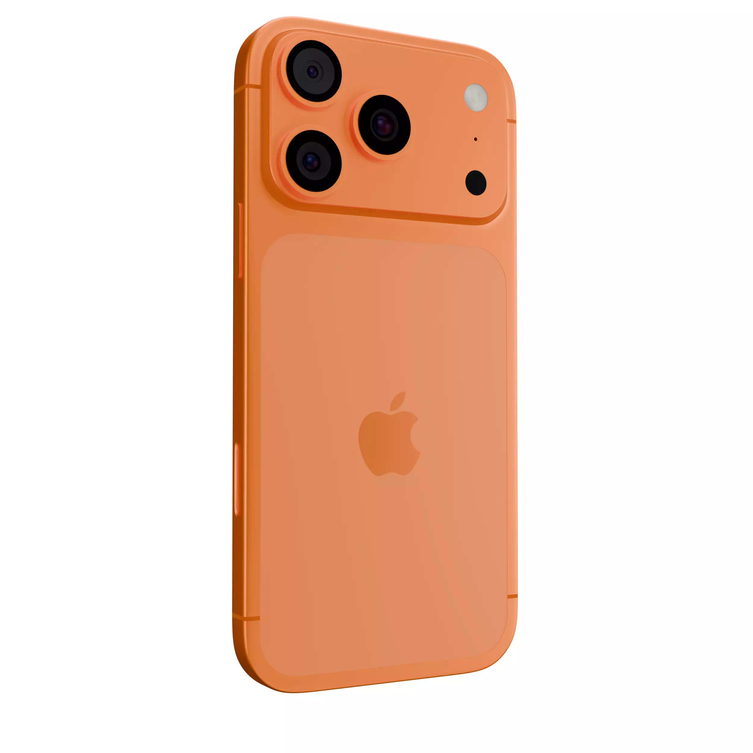 Iphone 17 Pro orange model 3D model_6