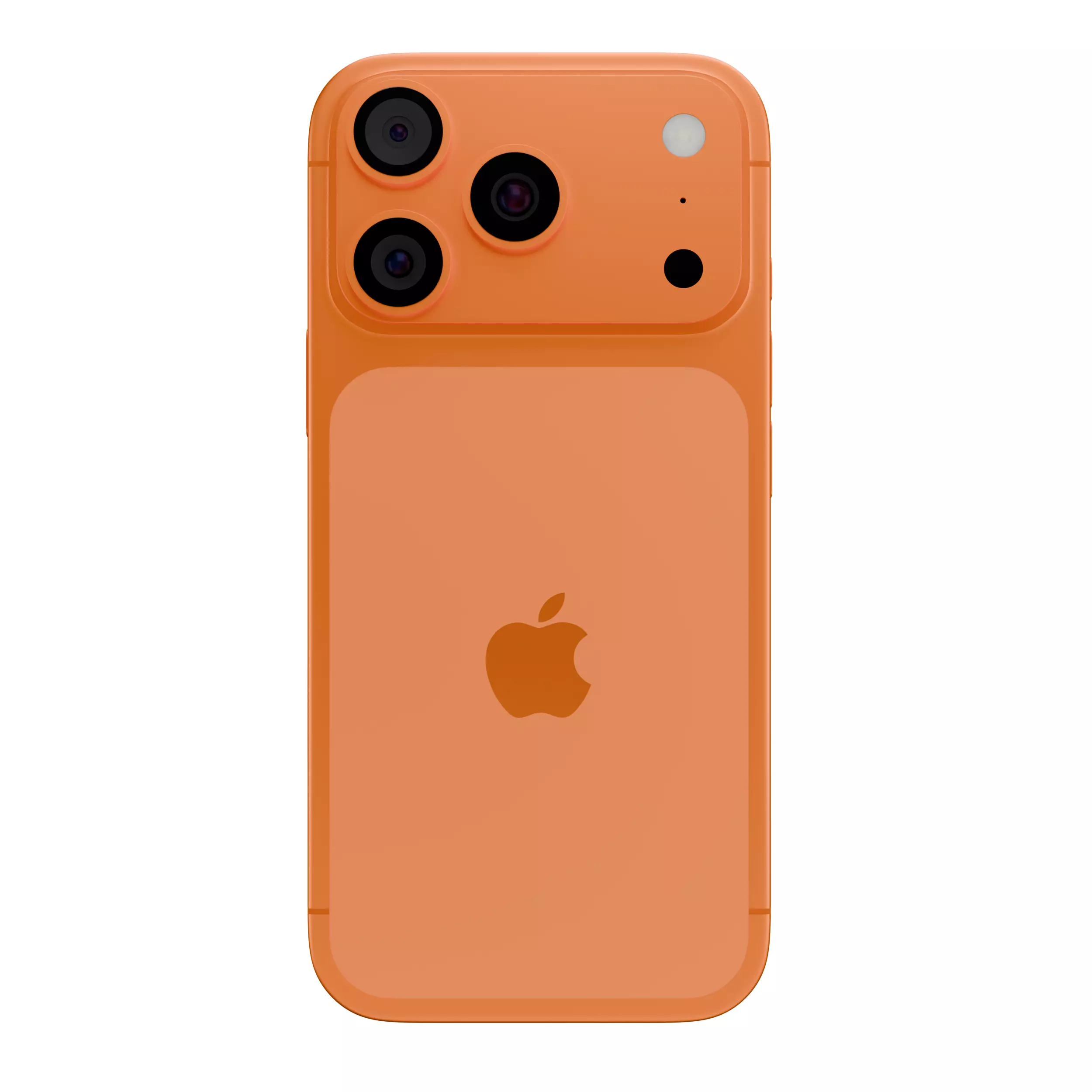 Iphone 17 Pro orange model 3D model_7