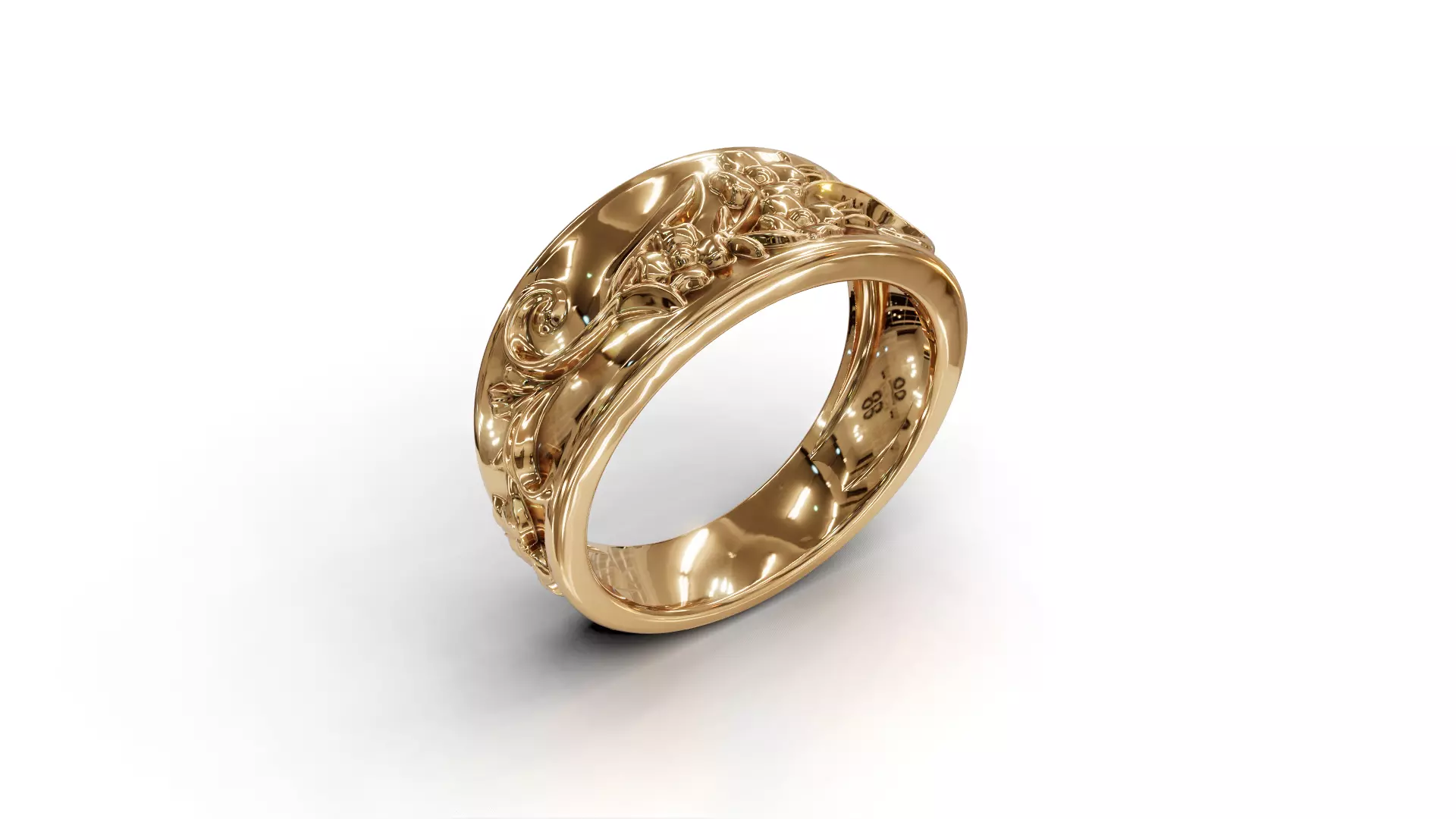 ring woman 3D print model
