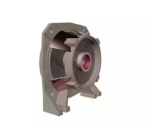 Electric water pump bearing frame