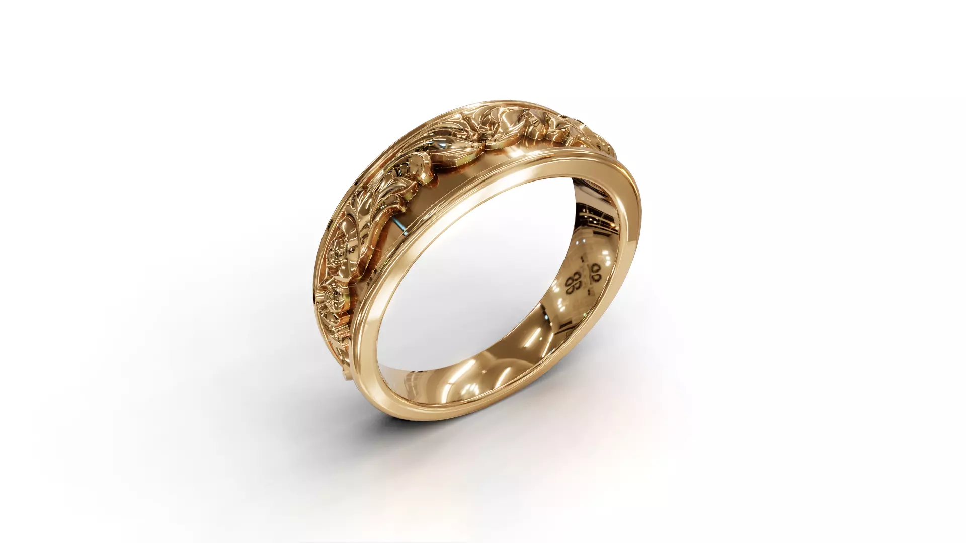 ring woman 3D print model