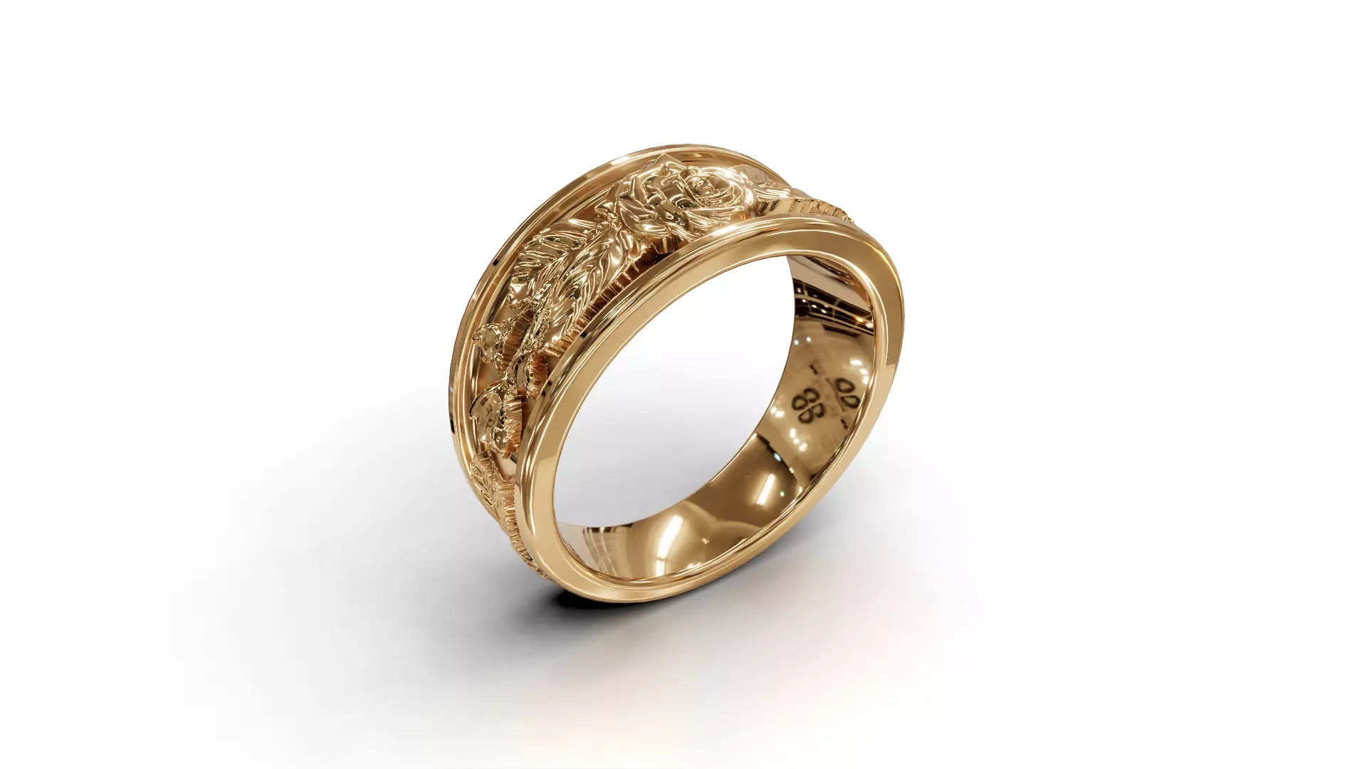 ring woman 3D print model