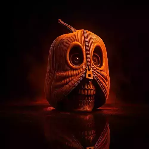 Detailed Jack O Lantern - 3D Printable Halloween Decor