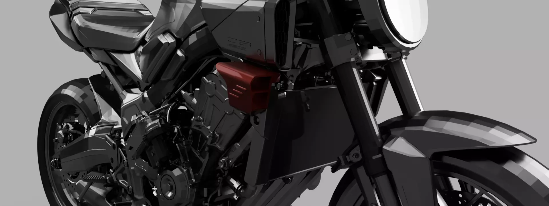 CB 650 R Winglets 2019-2023 3D print model