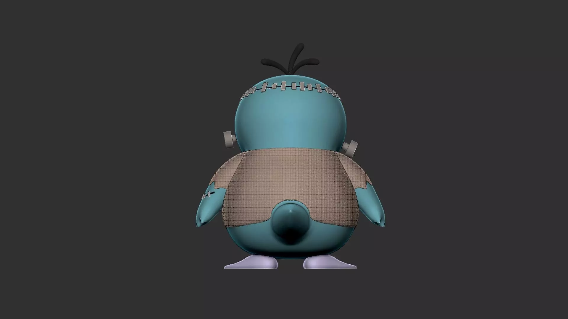 psyduck halloween 2025 3D print model_7