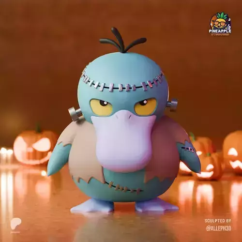 psyduck halloween 2025 3D print model