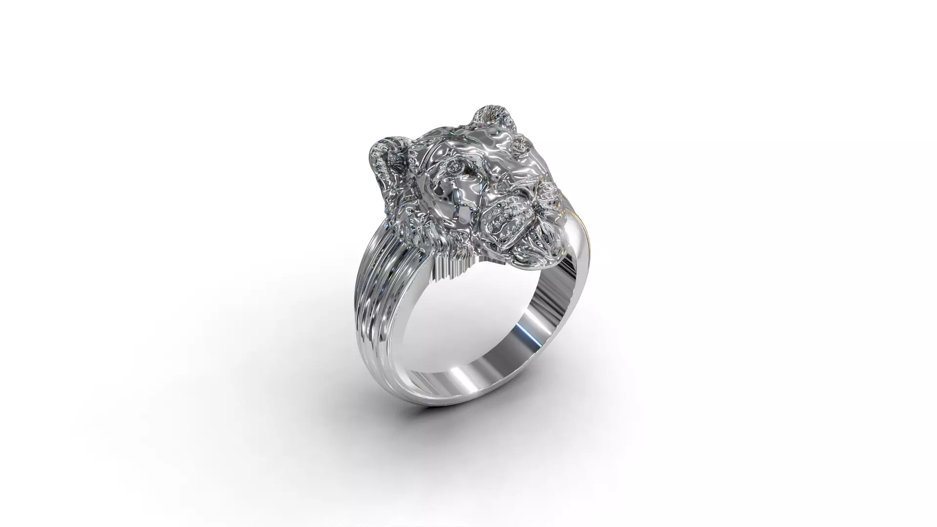 ring woman 3D print model