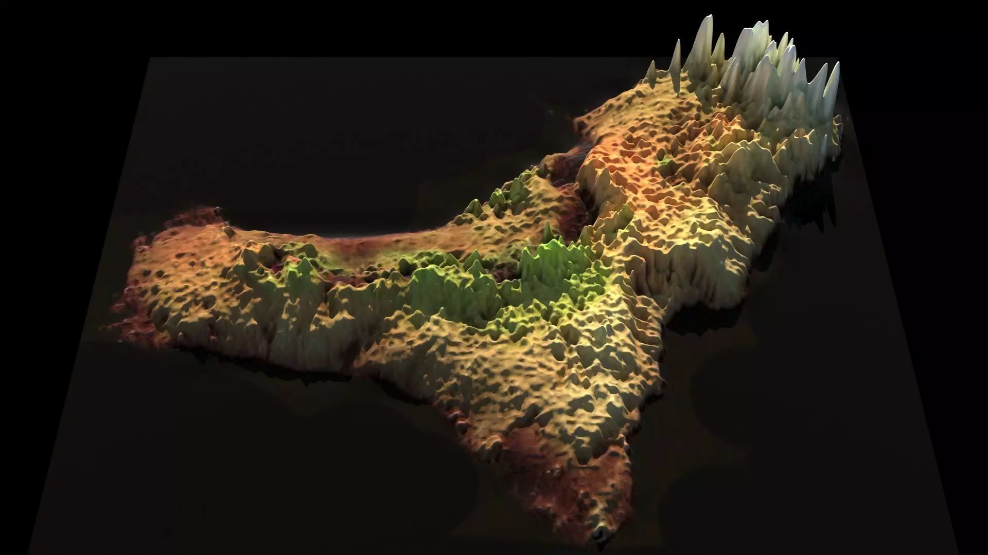 Island Parts of Canary Islands Collection 3D model_5