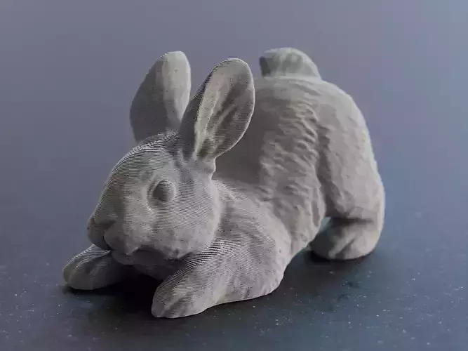 Stretching Bunny STL