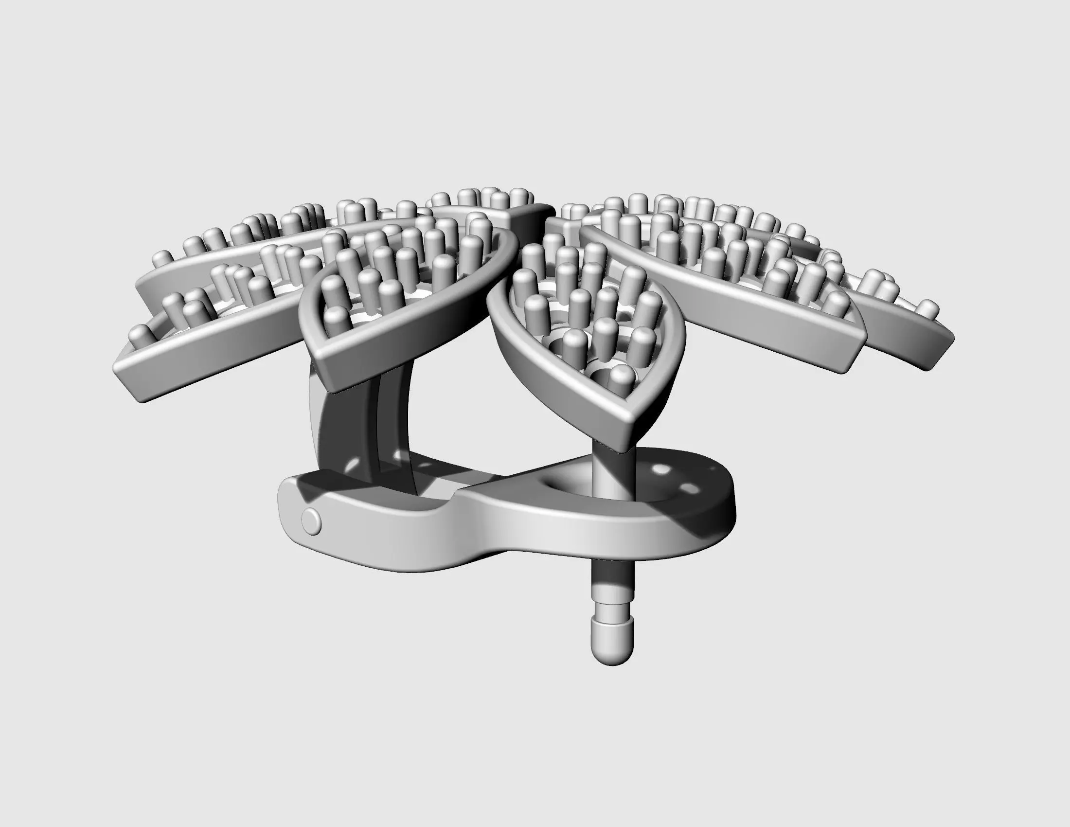 Rosita Earrings 3D print model_9