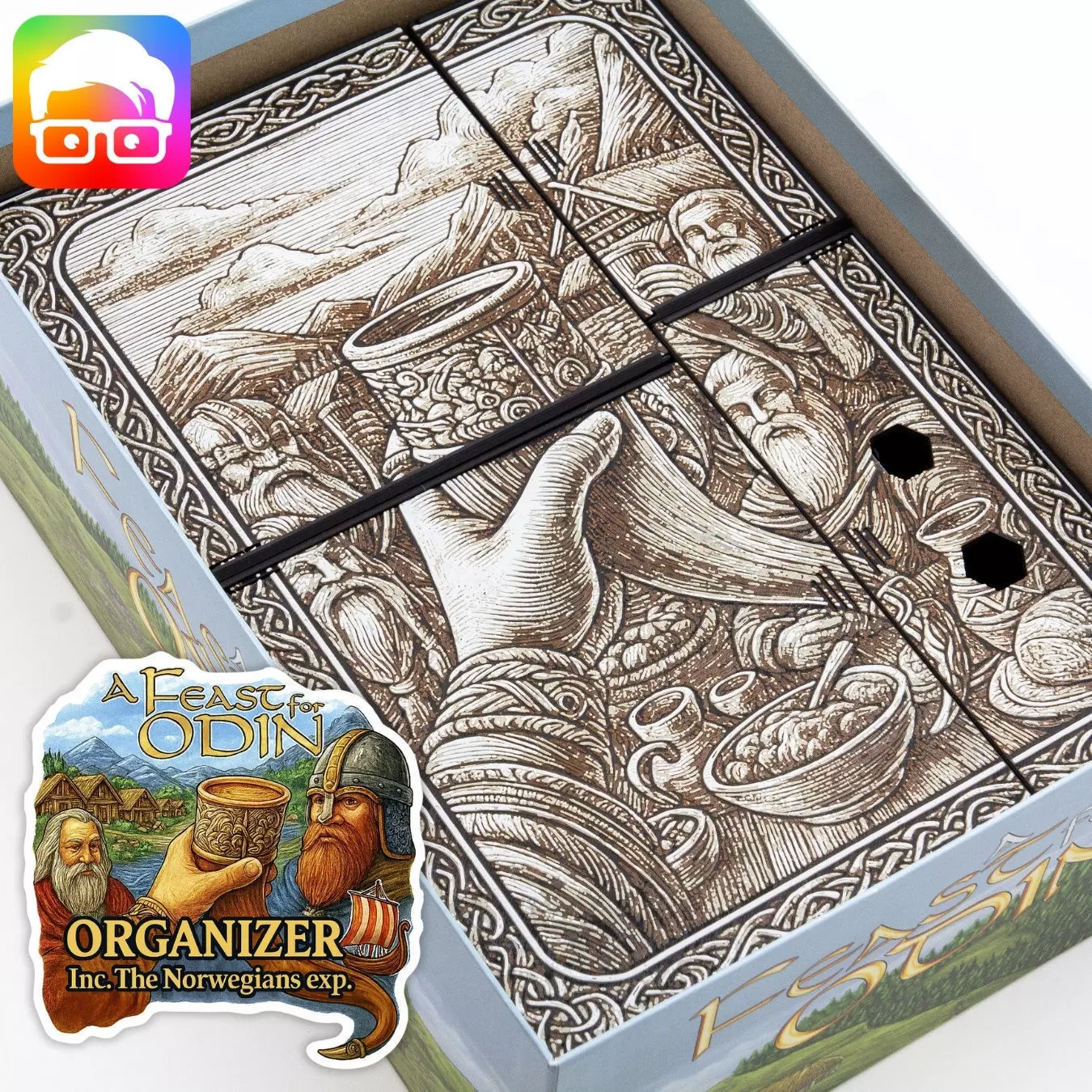 A feast for Odin with The Norwegians organizer by ammedia3d 3D print model