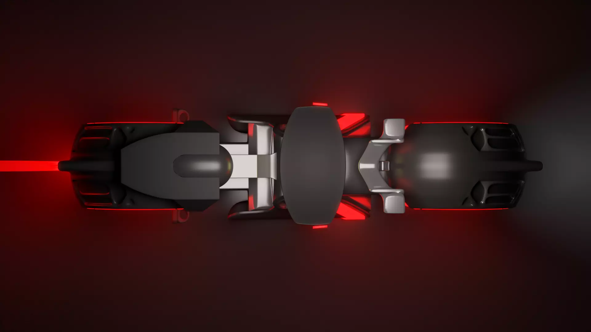 Futuristic Motorcycle 3D model_7