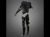 Guts Berserker Black Swordsman Armor for Cosplay 3D print model_2