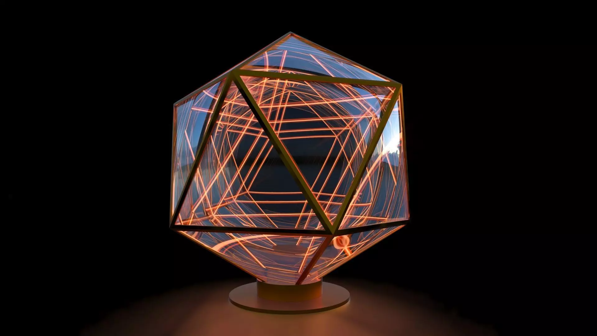 Prisma infinity Low-poly 3D model_2