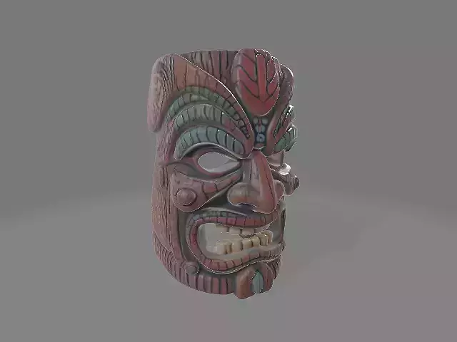 Tiki mask