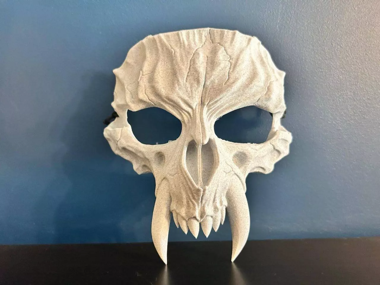 Halloween Mask stl 3D print model_0