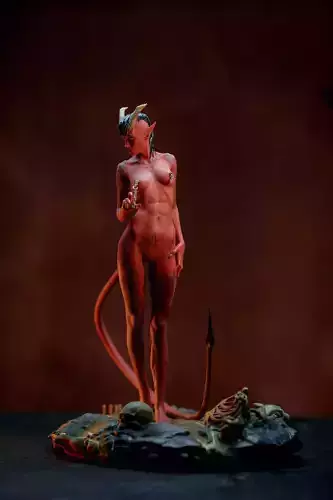 Demon Girl STL