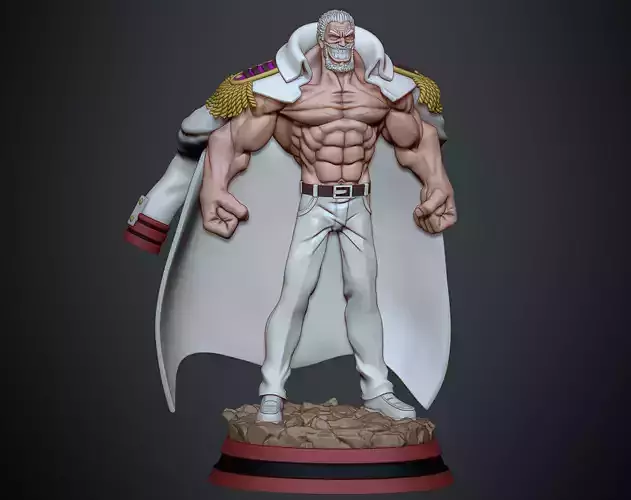 Monkey D Garp STL READY TO PRINT