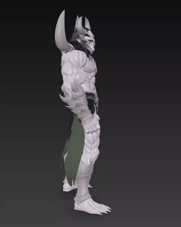 Darklord Asterion - Demonic Overlord 3D Model 3D print model_5