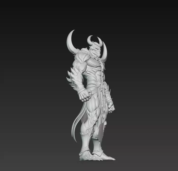 Darklord Asterion - Demonic Overlord 3D Model 3D print model_12