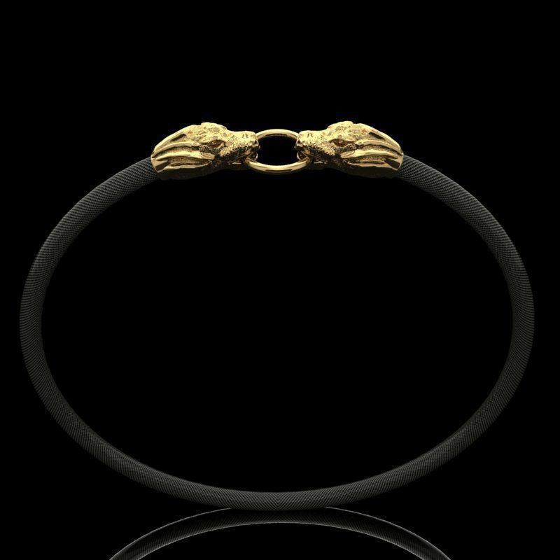 Bracelet dragon Free 3D print model_1