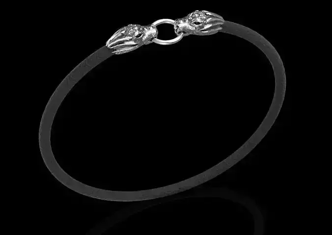 Bracelet dragon Free 3D print model