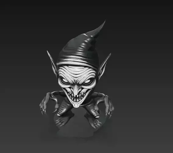 Night Goblin - Stylized Horror Creature 3D Model 3D print model Night Goblin - Stylized Horror Creature 3D Model 3D print model