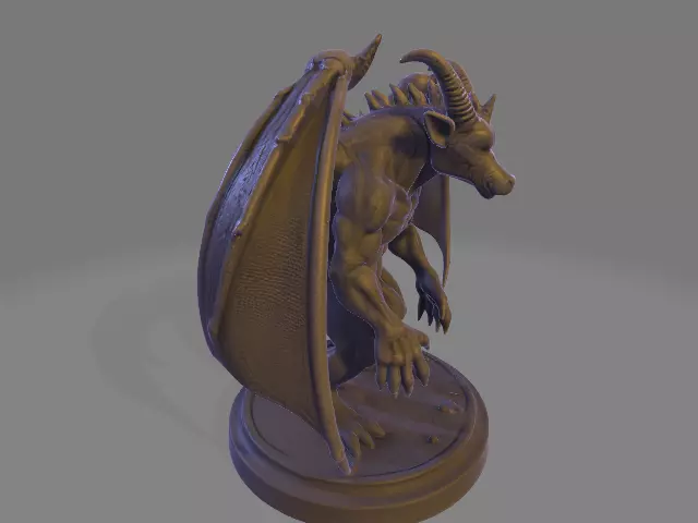 Stonegargoyle 3D print model_1